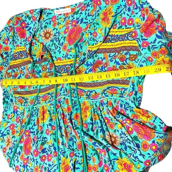 R. Vivimos Bohemian Floral Dress - Picture 15 of 16
